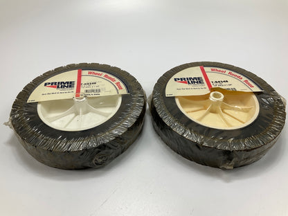 (2) Prime Line 7-04348 Semi-Pneumatic 8'' X 1.75'' Wheel Plastic Hub 8x175 Tire