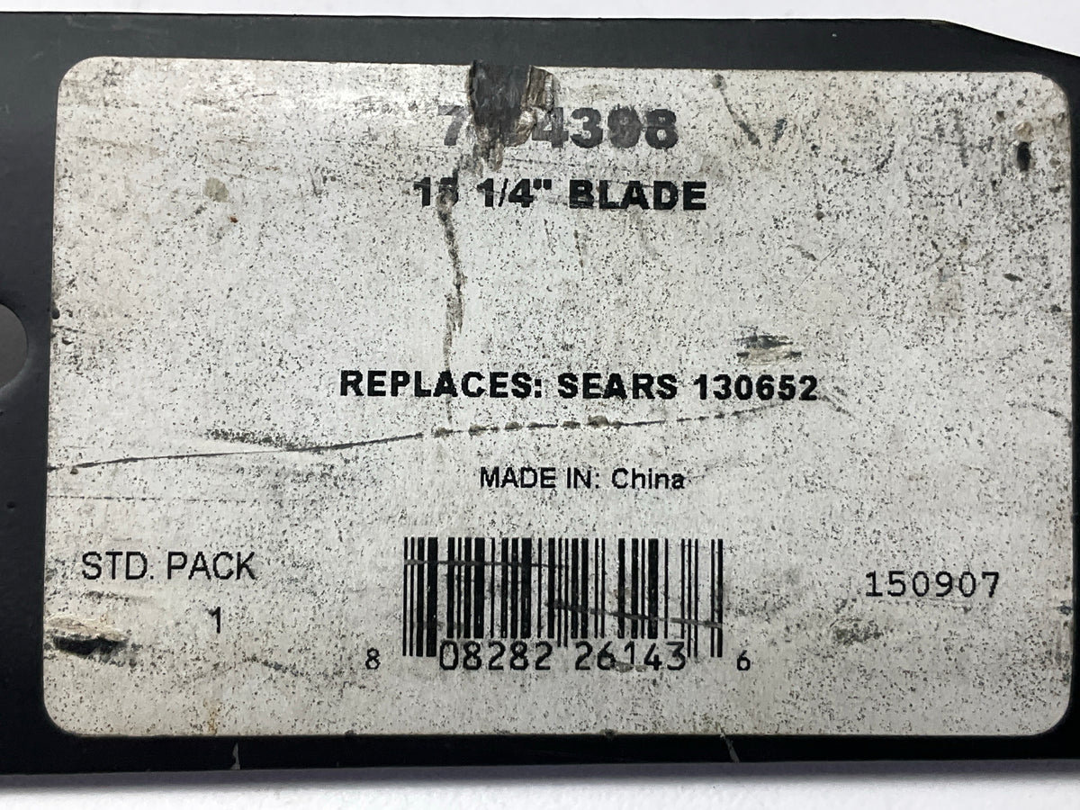 Primeline 7-04398 Lawn Mower Blade 2-1/4'' Wide, .135'' Thick, 15-3/8'' Long - PAIR
