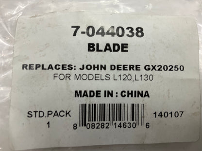 Primeline 7-044038 Lawn Mower Blade 17'' Length 11/16'' Center Hole
