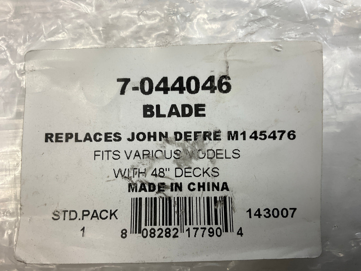 Primeline 7-044046 Lawn Mower Blade M145476, M127500, M127673, 330-369, 90-348