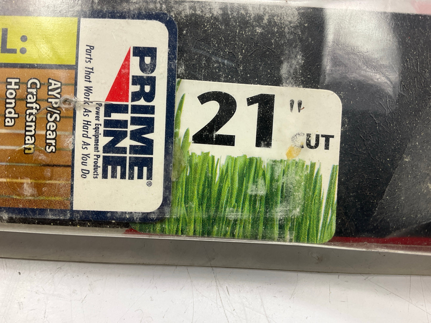 (10) Primeline 7-044064 Universal 3-in-1 Lawn Mower Blade 21'' Long, 1'' Hole