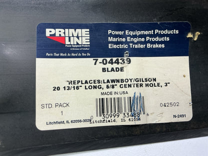 Primeline 7-04439 Lawn Mower Blade 19'' Long , 3/8'' Center Hole , 2'' Wide