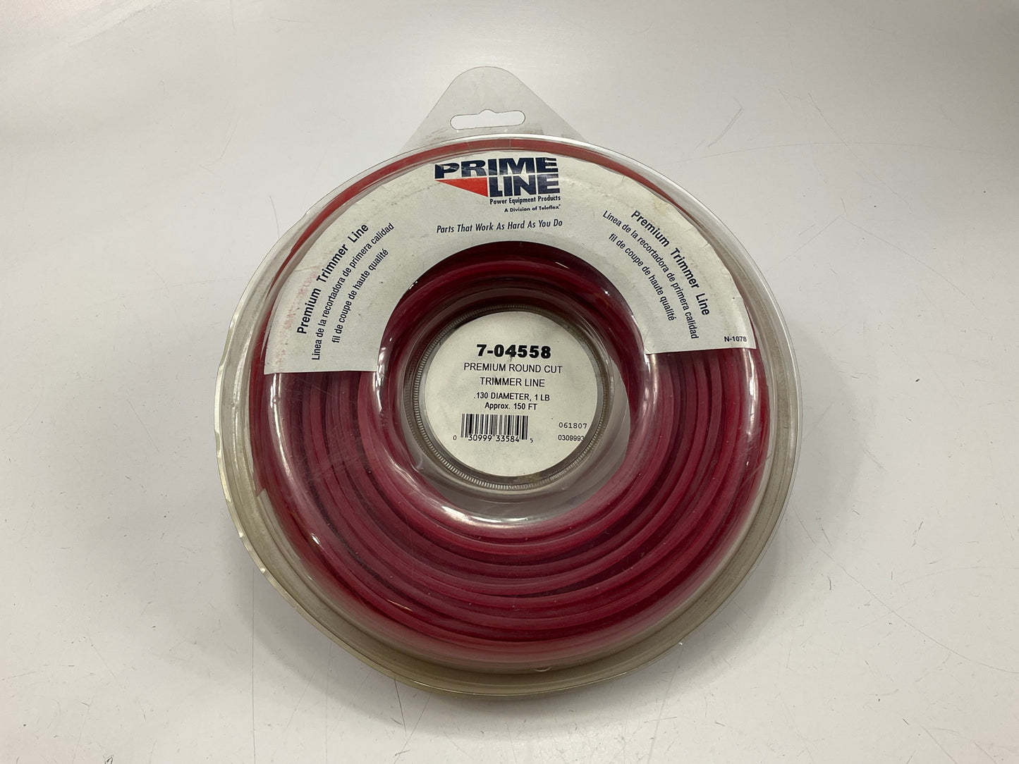 Primeline 7-04558-RED Weed Eater Trimmer Line 130. Line Length: 150' FT