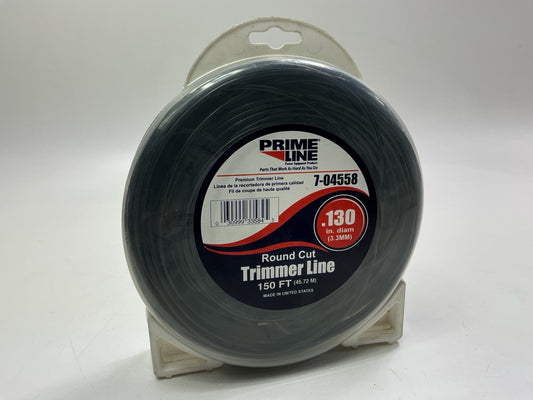 Primeline 7-04558 Weed Eater Trimmer Line .130'' Diameter X 150 Ft Round Cut