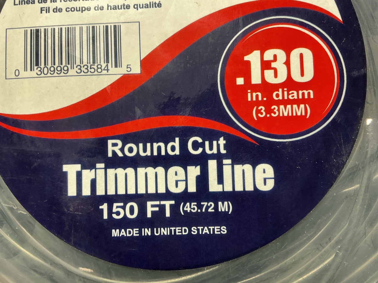 Primeline 7-04558 Weed Eater Trimmer Line .130'' Diameter X 150 Ft Round Cut