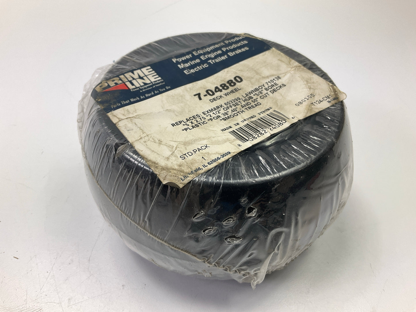 Primeline 7-04880 Mower Deck Wheel Replaces: Exmark 603299 & Lawn-Boy 710138
