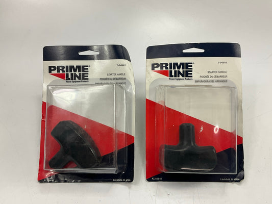 (2) Primeline 7-04897 T-shaped Plastic Pull Starter Handle