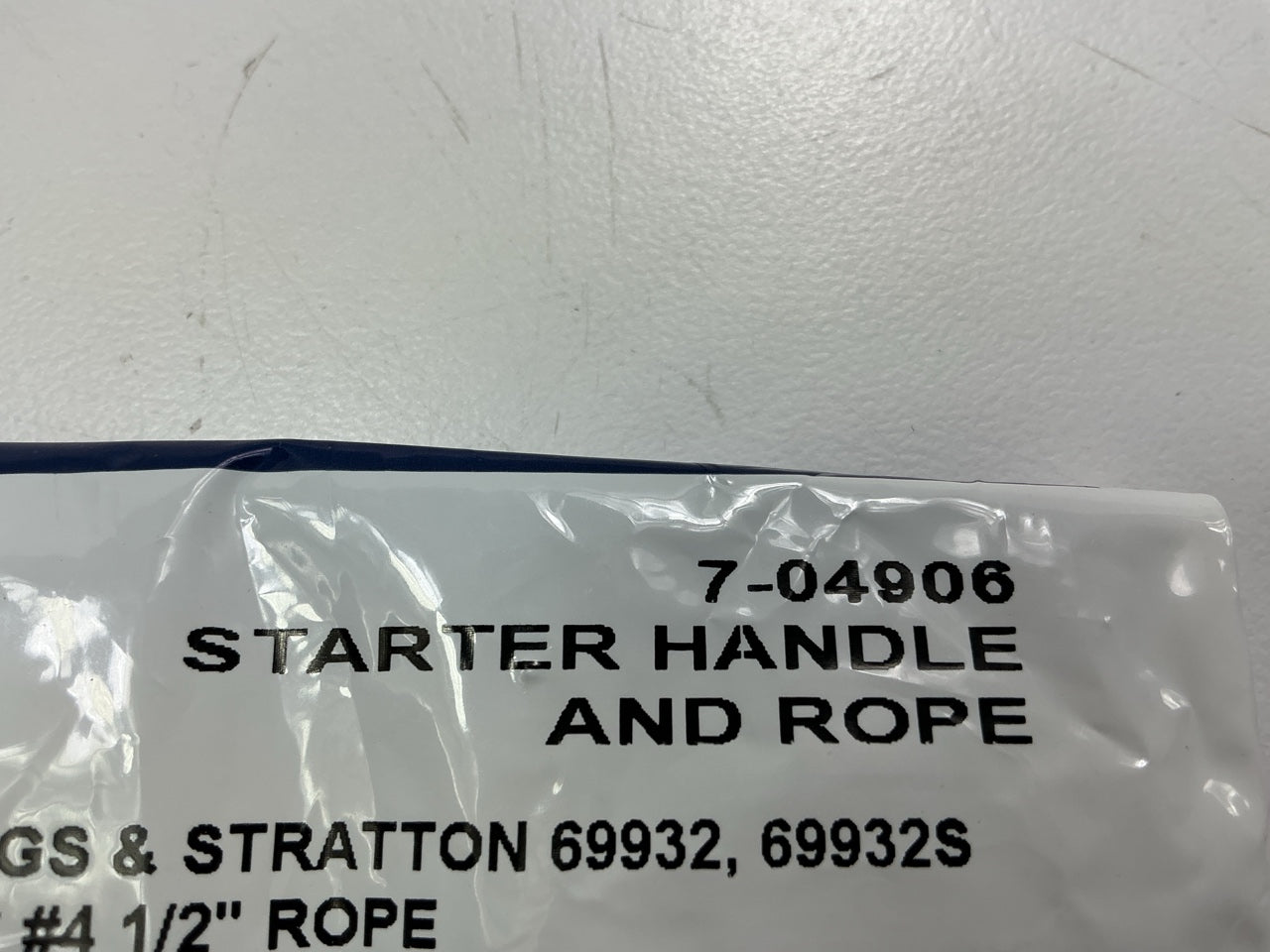 Primeline 7-04906 Starter Rope #4 1/2'' Rope, 44'' Long 69932, 1320, B1SB1320