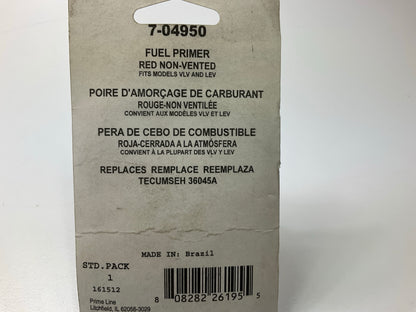 Primeline 7-04950 Fuel Primer Replacement For Model Tecumseh 36045A