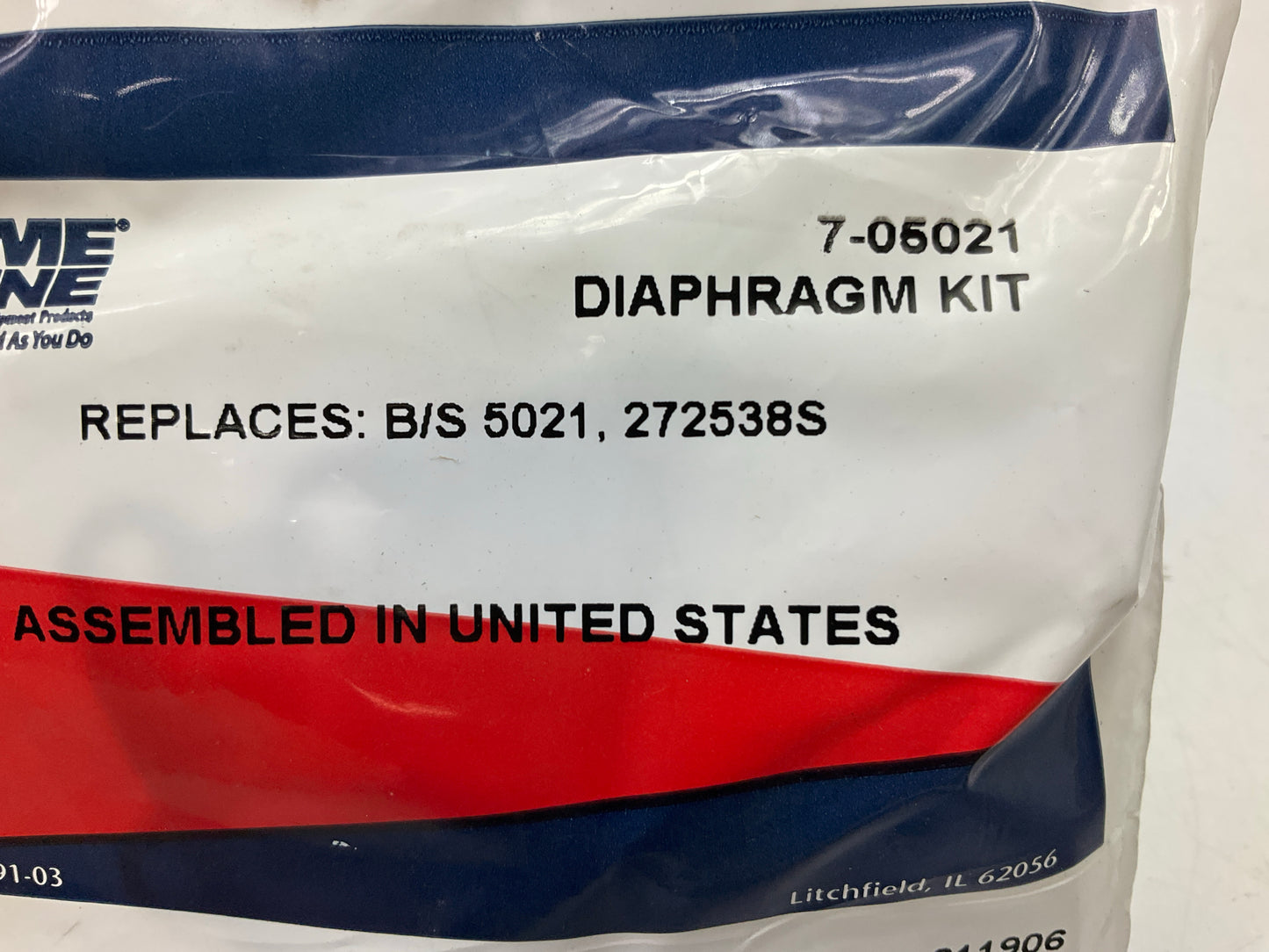 Primeline 7-05021 Carburetor Diaphragm, Replaces Briggs & Stratton 272538S