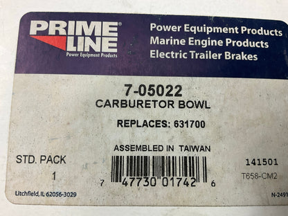 Primeline 7-05022 Carburetor Bowl 631700,  525-808, 49-307, B1SB8591, 8591