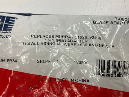 Primeline 7-05055 Splined Blade Adapter Replaces Murray 91926, 92466