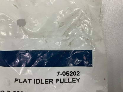 Primeline 7-05202 Flat Idler Pulley With Flange, 2'' OD, 3/4'' Groove, 3/8'' ID