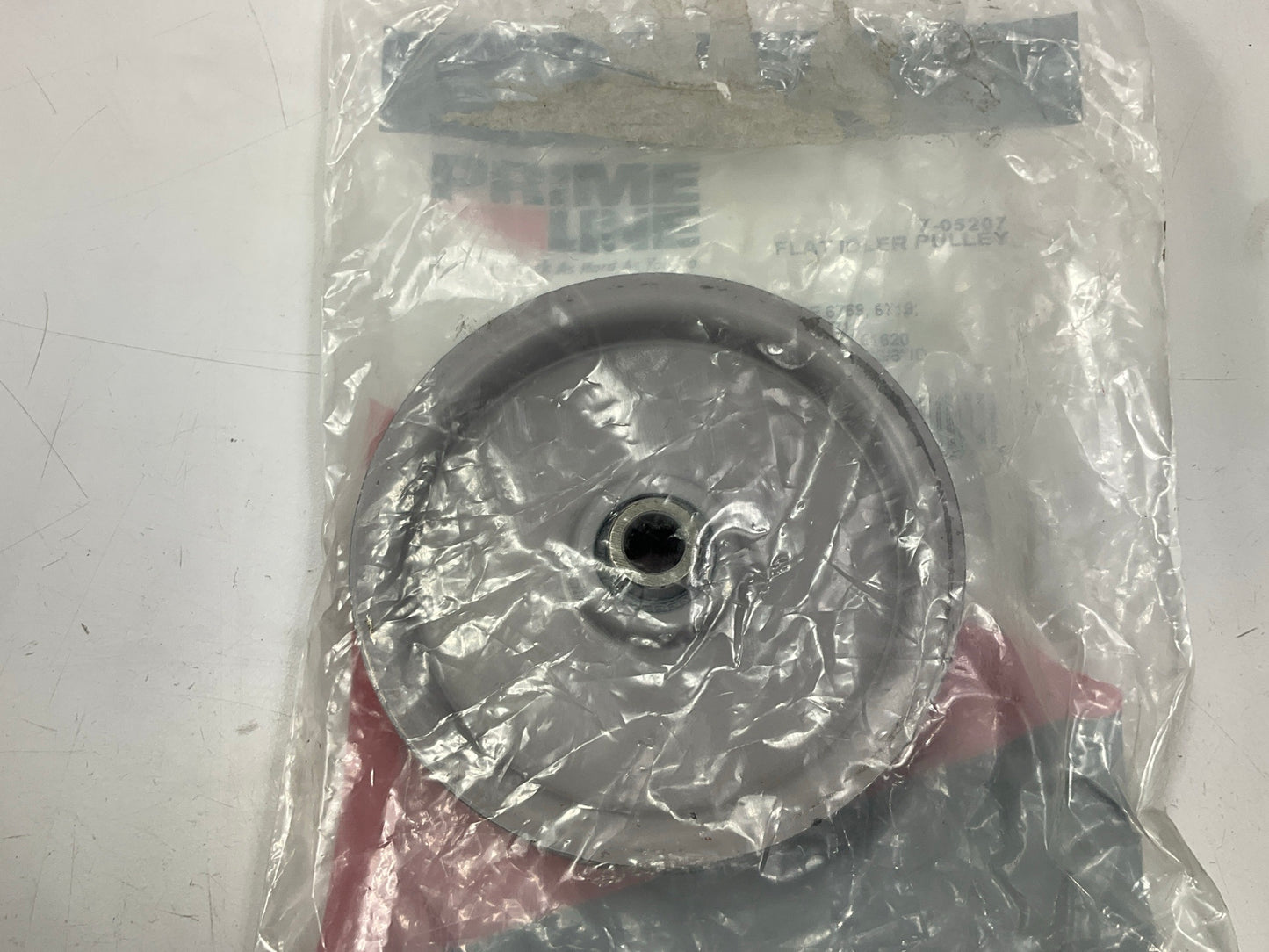 Primeline 7-05205 Flat Idler Pulley 3-3/4'' OD X 3/4'' Belt Groove X 3/8'' ID