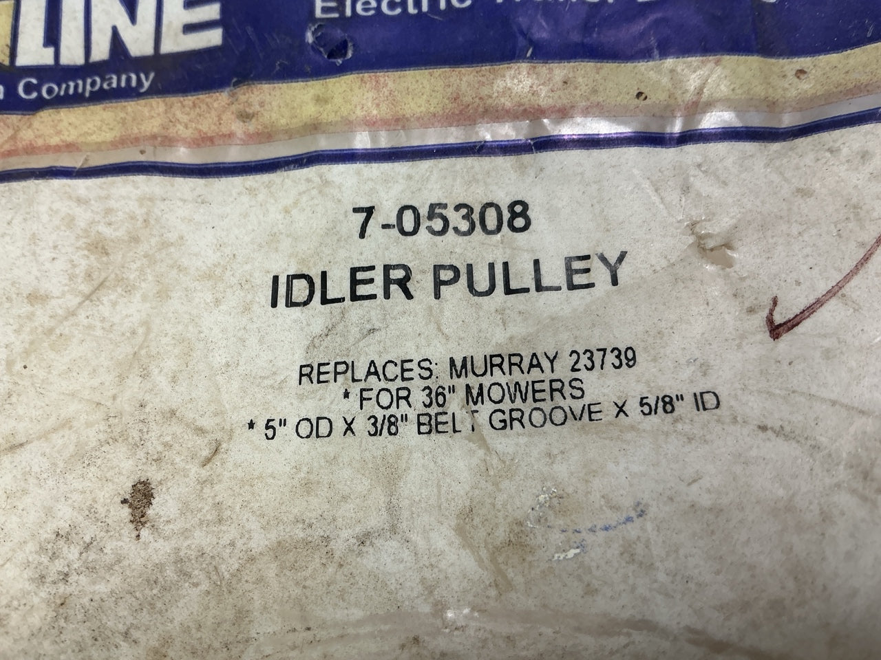 Primeline 7-05308 Lawn Mower Idler Pulley 44-332, 275-727, B1MU39,