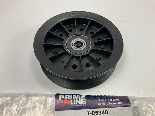 PrimeLine 7-05340 Flat Idler Pulley With Flange, 1/2'' ID, 4-3/4'' OD Murray 91801