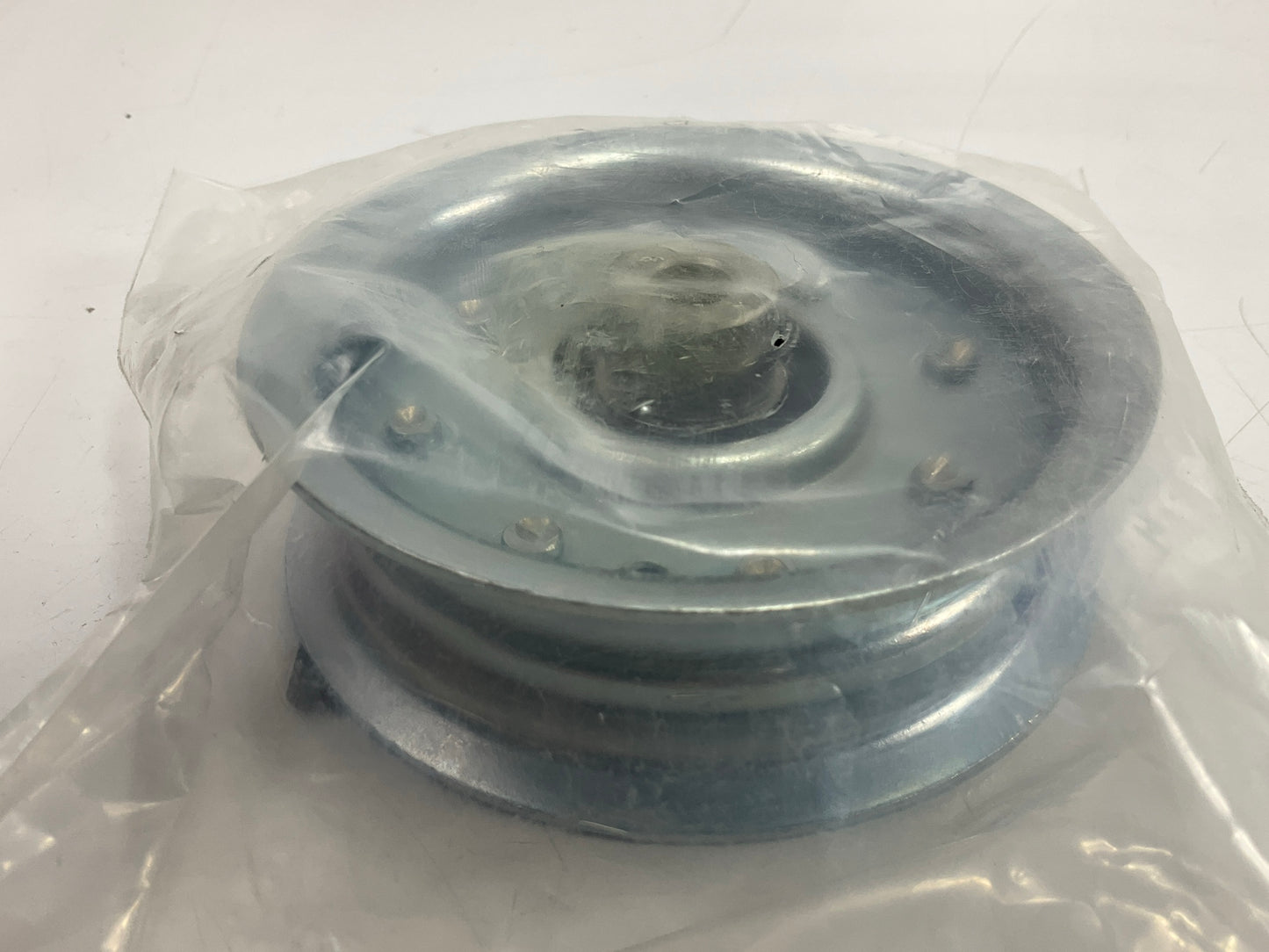 Primeline 7-05348 Flat Idler Pulley With A Flange