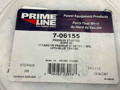 Primeline 7-06155 Heavy Duty Utility Starter Cord Rope, #6 X 200' Long