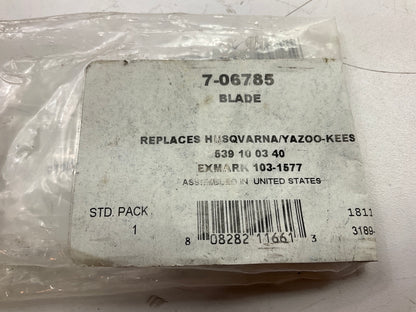 Primeline 7-06785 Lawn Mower Blade 16 1/4'' Length 5/8'' Center Hole 2 1/2 Width