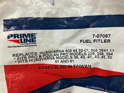 Primeline 7-07067 Fuel Filter  503 44 32-01, 07-213, 610-220, B1FF202, 503443201