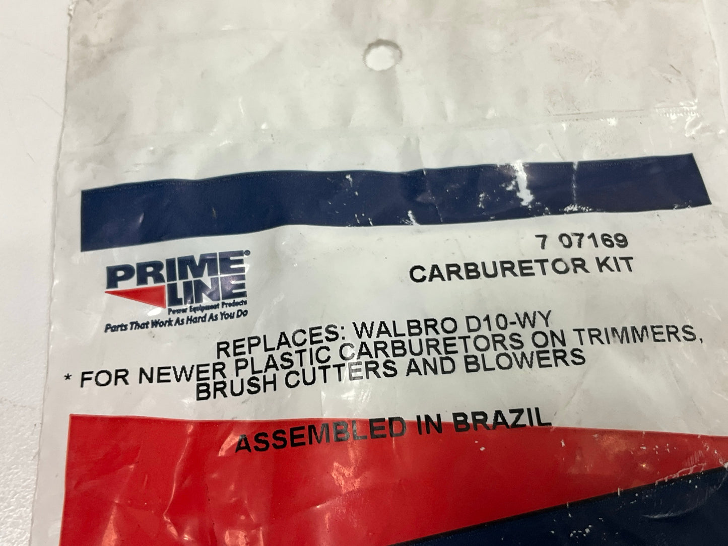 Primeline 7-07169 Carburetor Repair And Gasket Kit