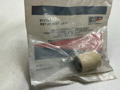 Primeline 7-07176 Fuel Tank Filter For 1/8'' Fuel Line 13/16'' OD X 1-1/2'' Length