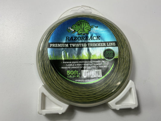 Primeline 7-073811 Premium Twisted Trimmer Line 0.95'' X 50ft Long