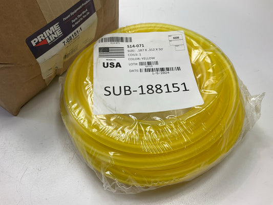 Primeline 7-08151-1 Fuel Tubing Line 3/16'' ID X 5/16'' OD. 115-335, 07-152, 6619