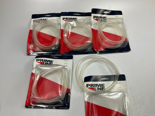 (5) Primeline 7-081522 Fuel Line Tubing, 1/4'' ID X 3/8'' OD
