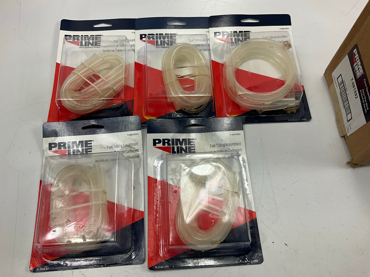 5 Packs Primeline Lawn Mower Small Engine Fuel Line Hose Assortment Kit 3 Sizes