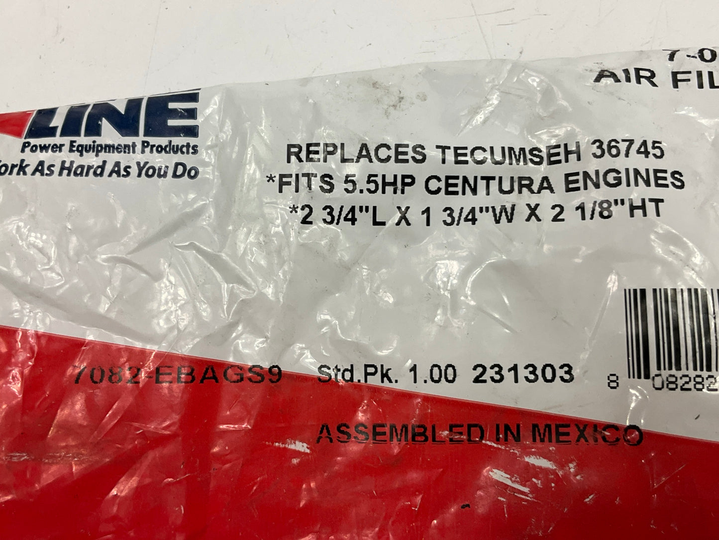 Primeline 7-08304 Air Filter For Tecumseh Centura, Replaces # 36745