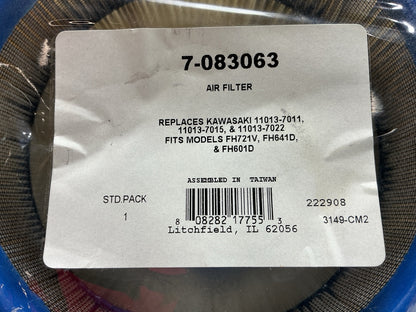 Primeline 7-083063 Air Filter Replaces Kawasaki 11013-7011, 11013-7015