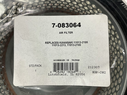 Primeline 7-083064 Air Filter Replaces Kawasaki 11013-2213, 11013-2186