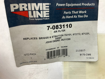 Primeline 7-083110 Air Filter 792101, 672772, 671231, MU11286