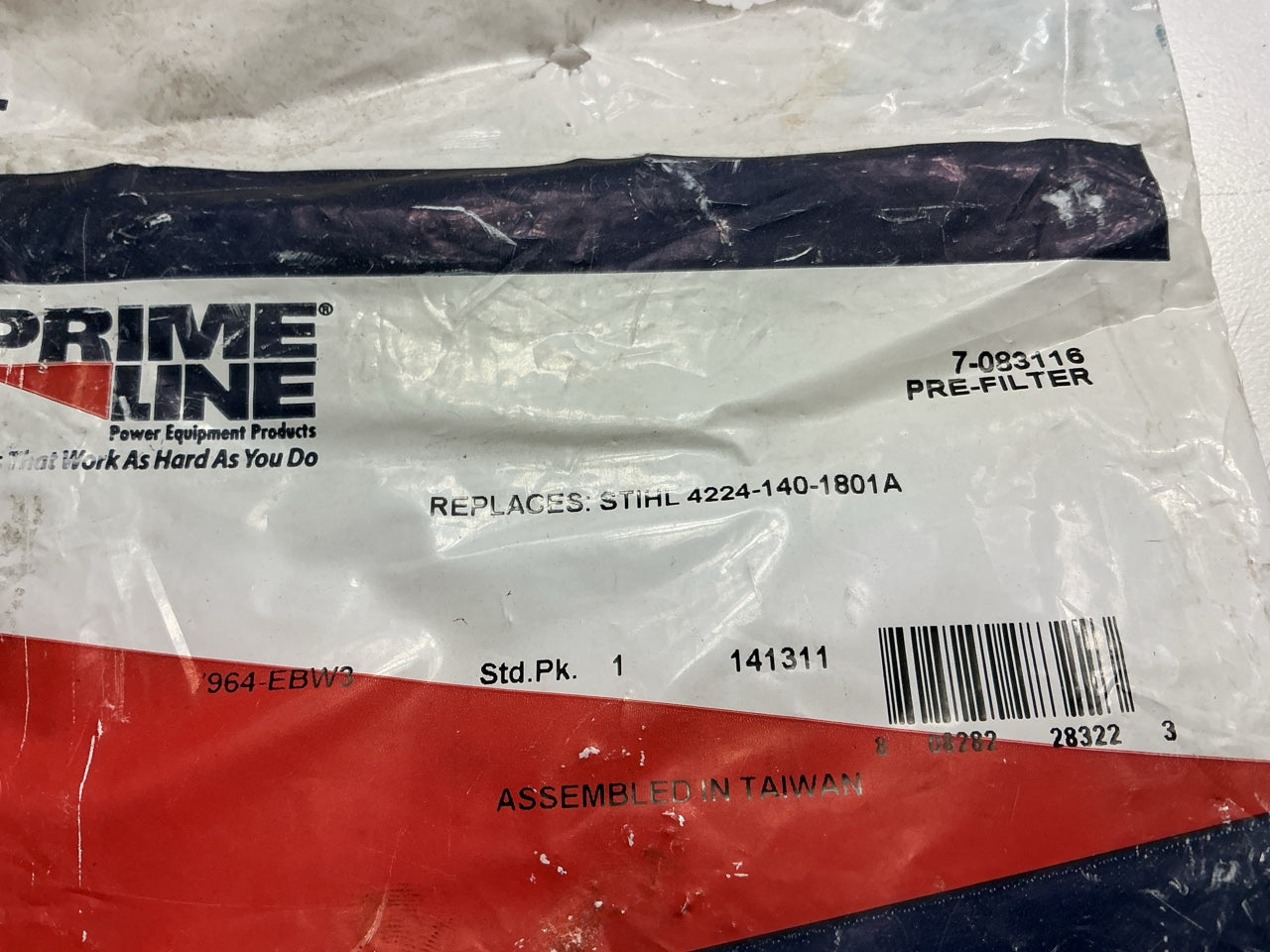 Primeline 7-083116  Foam Pre-filter 4224-140-1801, 4224-140-1801A, 42240071013