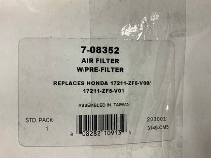 Primeline 7-08352 Oval Paper Air Filter And Pre Filter B1AF257, 261-0795