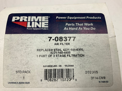 Primeline 7-08377 Air Filter Replaces Stihl 4221-141-0300, 4221-140-4400
