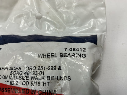 Primeline 7-08412 Wheel Bearing Replaces Toro 251-299 & SCAG 48193-01