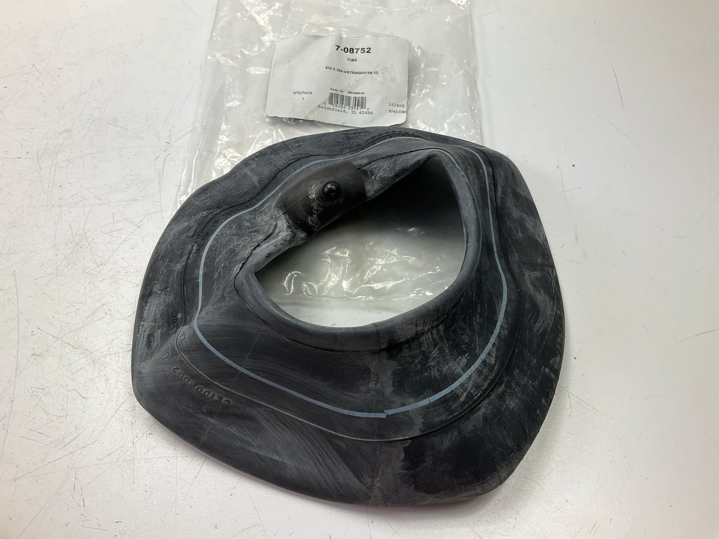 Primeline 7-08752 Lawn Mower Inner Tube TR13 Straight Stem - 4.10/3.50-4