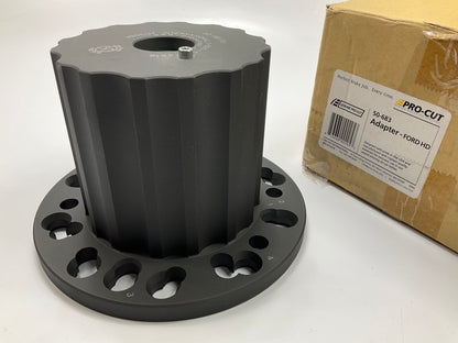 Po-cut 50-683 Brake Lathe Hub Adapter - Ford 8-Lug Or 10-Lug HD 3/4 & 1-ton 4WD