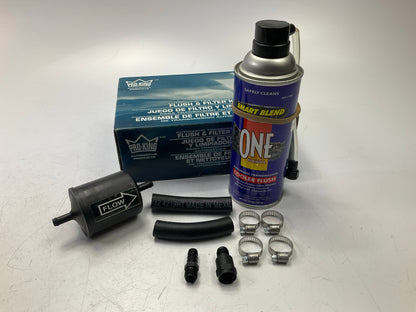 Pro-King Automatic Transmission Oil Cooler Line Flush Filter Kit, For 5/16'' Line