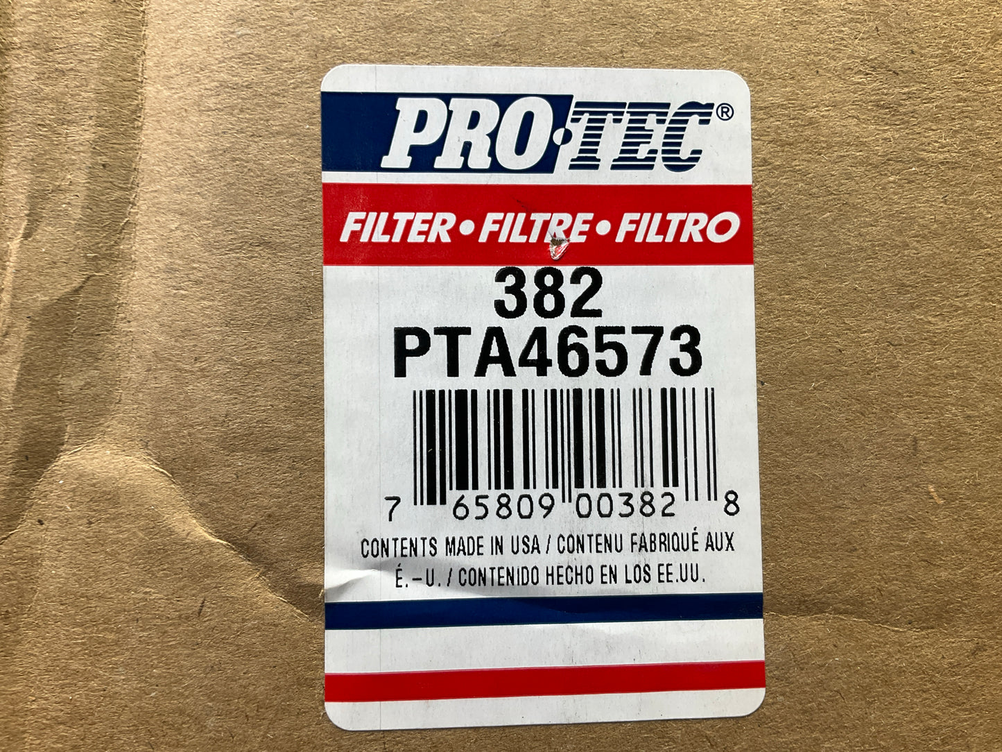 Pro-tech 382 Engine Air Filter