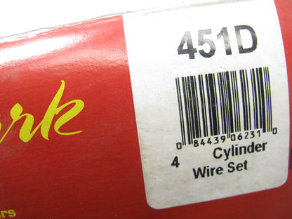 Pro-tech 451D Ignition Spark Plug Wire Set For 1975-1984 GM 1.8L 2.0L 2.3L-L4