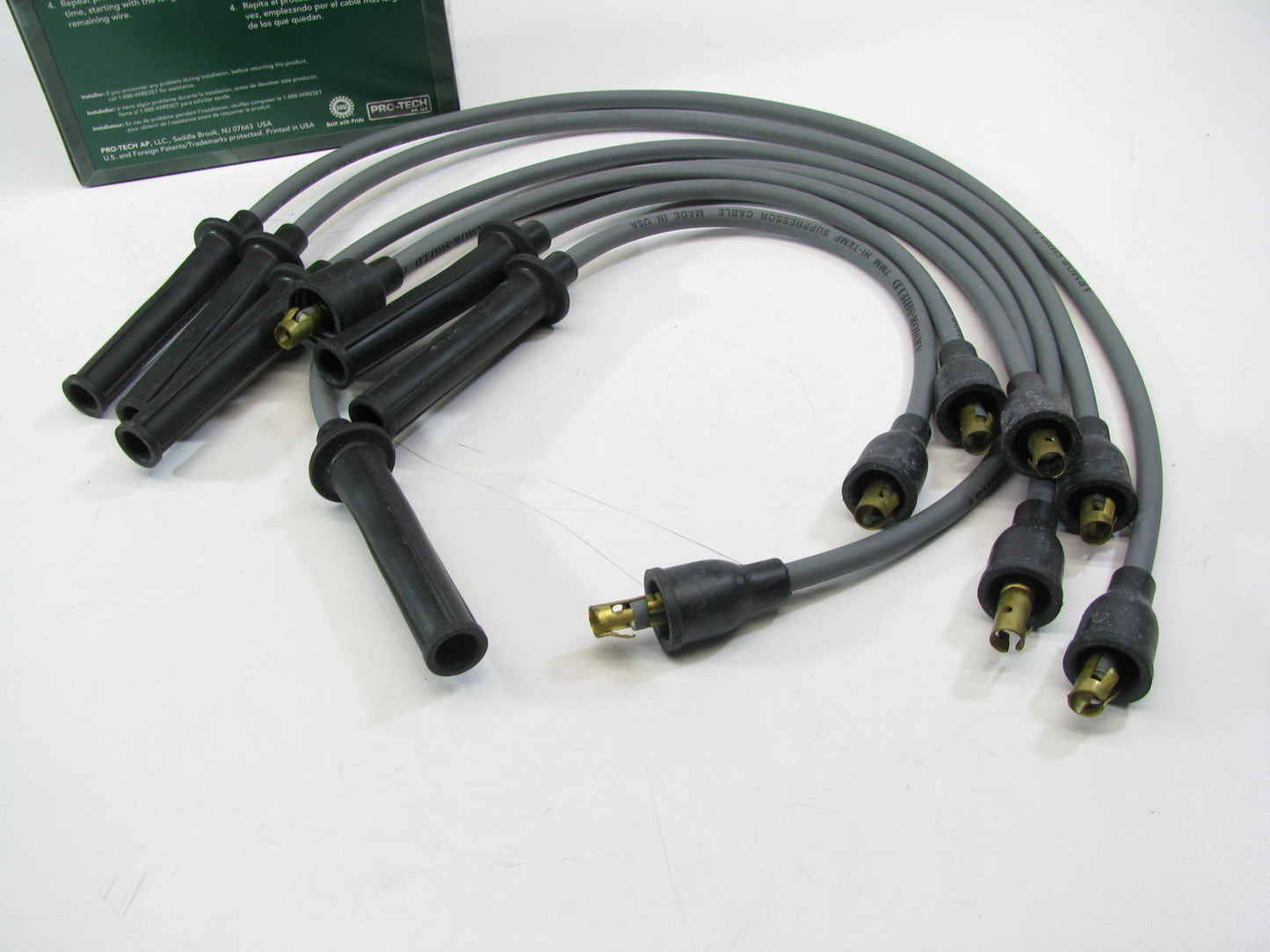 Pro-tech 606AS Ignition Spark Plug Wire Set For 1973 Ford 240-L6