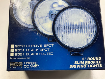 Pro Comp 9551  5'' 55 Watt Off-Road Racing Halogen Light Lamp W/ Plastic Cover