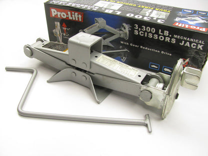 Pro Lift T-9446 3,300 Lbs. SCISSOR JACK (4-1/4'' TO 14-1/4'')