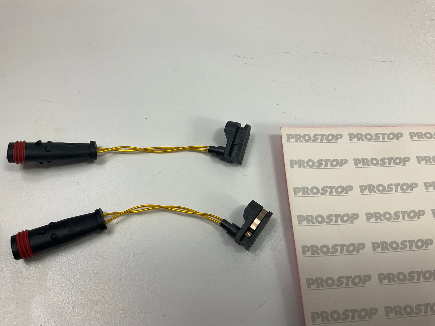 (2) Pro Stop 10010 Front Disc Brake Pad Wear Sensors