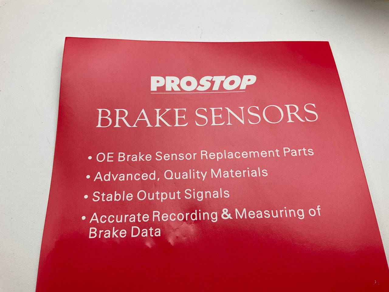 Pro Stop 10010 Front Brake Pad Wear Sensor
