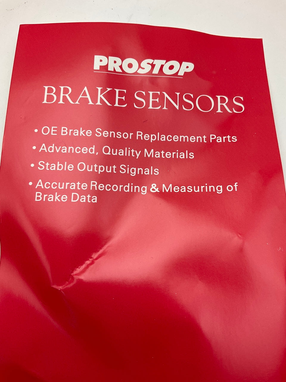 Pro Stop 10019 Front Brake Pad Wear Sensor