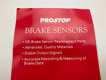 Pro Stop 10020 Rear Disc Brake Pad Wear Sensor